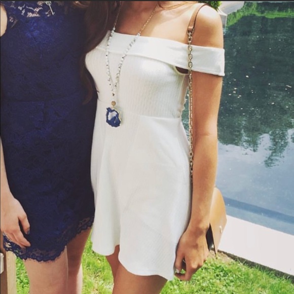 Free People Off Shoulder Dress - Picture 3 of 4